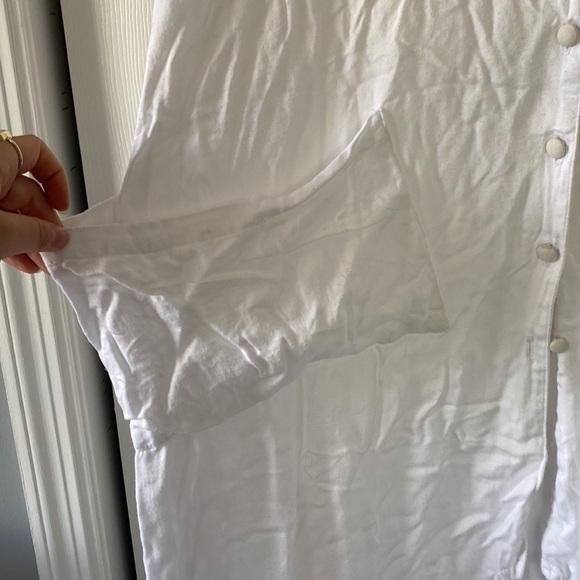 One Teaspoon tunic dress beach coverup, white, size S - Picture 2 of 7